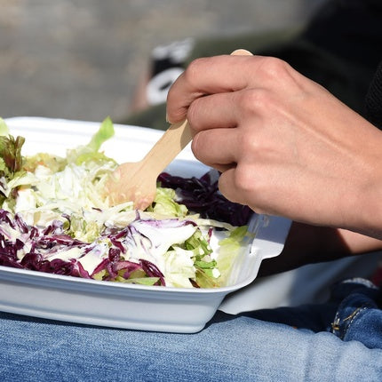 2000 Wooden Forks 16cm - Ideal for Events and Parties - Pack of 100