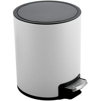Spirella Riku White Cosmetic Bin 5 Liter