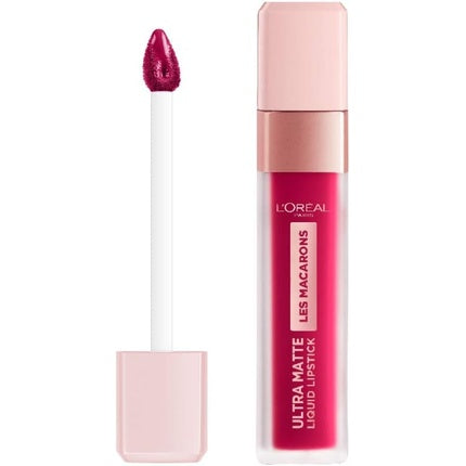 L'Oreal Paris Les Macarons 838 Berry Cherie Matte Permanent Raspberry Lipstick 31g