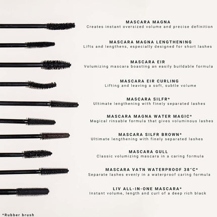 IDUN Minerals Eir Curling Mascara Black
