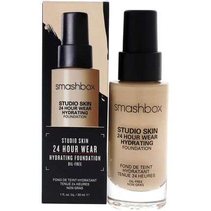 Smashbox Studio Skin 24 Hour Wear Hydrating Foundation 1.05 Fair With Warm Olive Undertone 1oz 28.35g