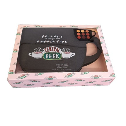 Friends x Revolution Dark to Deep Face Palette Makeup and Case - Brand New