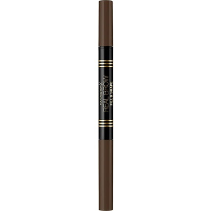 Max Factor Real Brow Fill & Shape Dual-Ended Eyebrow Pencil 03 Medium Brown 0.7g