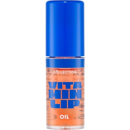 Collection Cosmetics Vitamin Lip Oil Moisturizing High Shine Lip Oil Non-Sticky Enriched with Vitamin C Grapefruit Scent 5ml