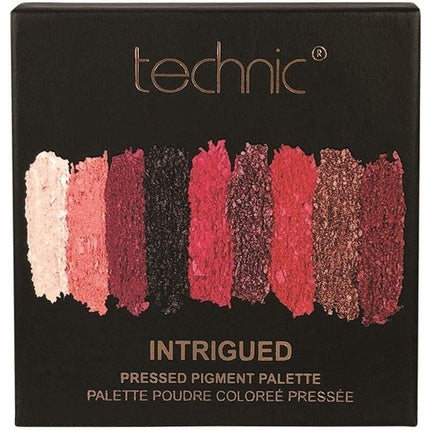 Technic Pressed Pigment Eye Shadow Palettes Intrigued