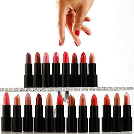 Radiant Professional Advanced Care Lipstick Ultra Nourishing Moisturizing Long Lasting Matte Lipstick With Vitamin E UVA UVB Filters Velvet 12 Punch Pinkish Red