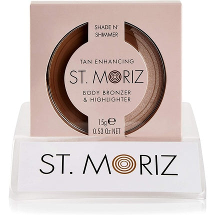 St. Moriz Face & Body Bronzer and Highlighter 15g