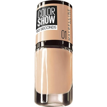 Maybelline Color Show Nail Polish Number 1 Go Bare