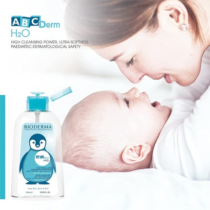 Bioderma Abcderm H2O Micellar Water Inverted Pump 1L
