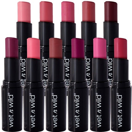 Wet N Wild Megalast Lip Color Lipstick - Semi-Matte Creamy Lip Color