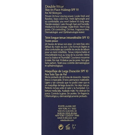 Estee Lauder Double Wear Stay In Place Makeup SPF 10 1W1 Bone 30ml