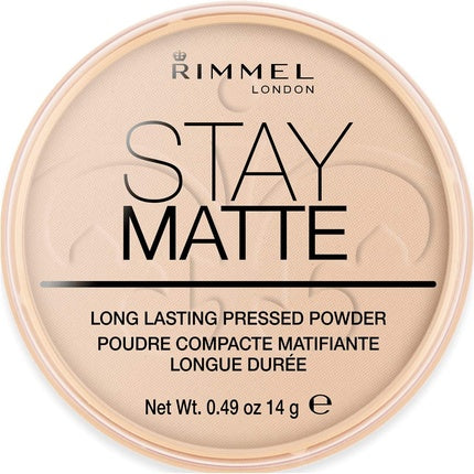 Rimmel Stay Matte Long Lasting Pressed Powder 003 Peach Glow 14g