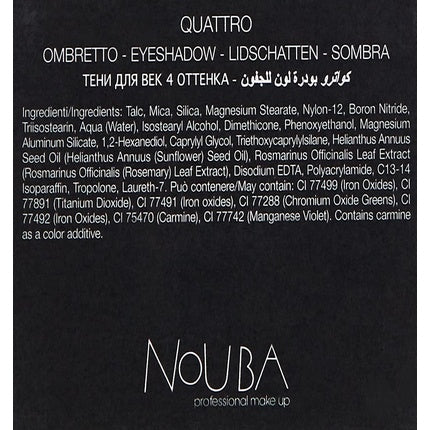NOUBA Eyeshadow Palette N°643 Rose 2.4g