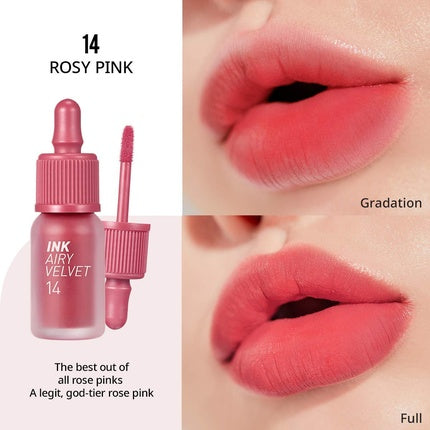 Peripera Ink Airy Velvet Lip Tint 0.14 fl oz 14 Rosy Pink