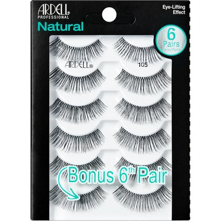 Ardell Fake Eyelashes Number 105 - Pack of 5