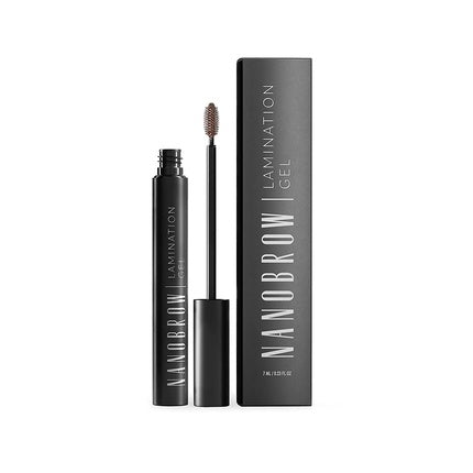 Nanobrow Lamination Gel - Brow Gel for Precisely Styled and Filled Brows in Brown