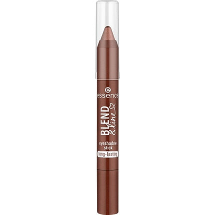 Essence Blend & Line Eyeshadow Stick 04 Brown Long-lasting Highly Pigmented with Oils Vegan Microplastic-free Nanoparticle-free Perfume-free 1.8g