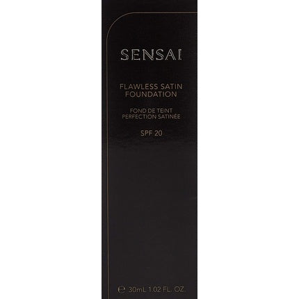 Sensai Flawless Satin Foundation Spf20 203 Neutral Beige 30ml