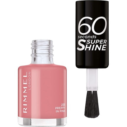 Rimmel 60 Seconds Nail Polish Preppy in Pink 8ml