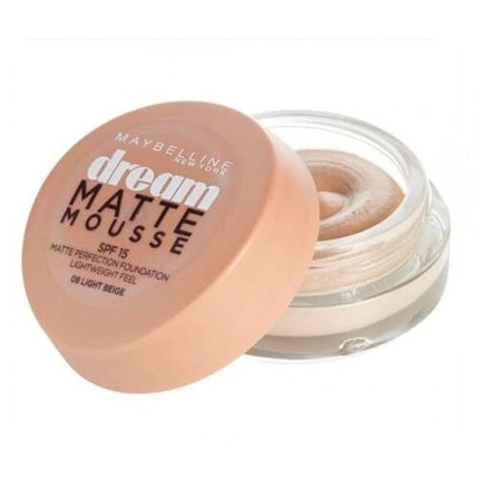 Maybelline Dream Matte Mousse Foundation with Primer 08 Light Beige