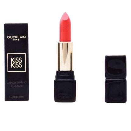 Guerlain Kisskiss Creamy Satin Finish Lipstick 344 Sexy Coral 3.5g