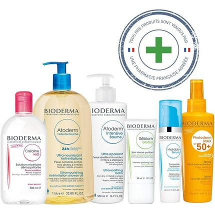 Bioderma Crealine Face and Eye Makeup Remover Cleansing Milk 250ml