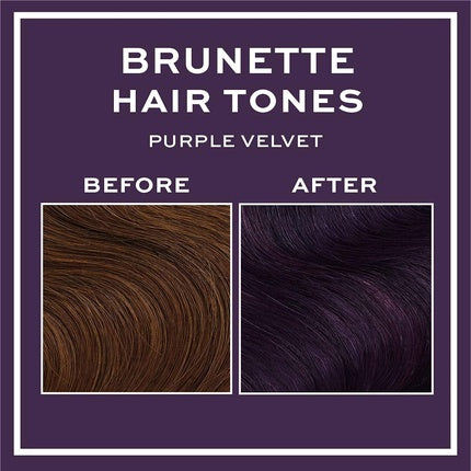 MakeUp Revolution Velvet for Brunettes Purple 150ml