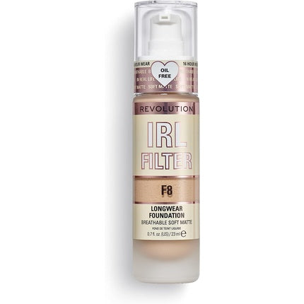 Makeup Revolution IRL Filter Longwear Foundation F8 23ml
