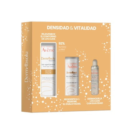 Avene DermAbsolu Rejuvenating Eye Contour 15ml - Pack of 3