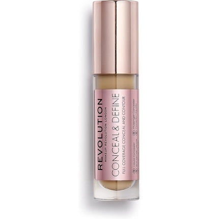 Revolution Conceal & Define Concealer Lightweight Long-Lasting Full Coverage
