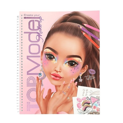 Topmodel Make-Up Coloring Book 0413144