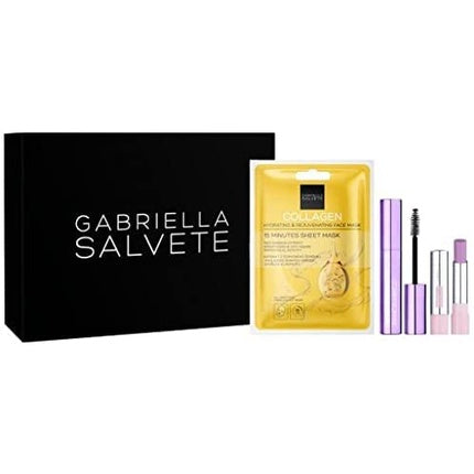 Lip Balm 4g and Mascara 13ml with Collagen Mask