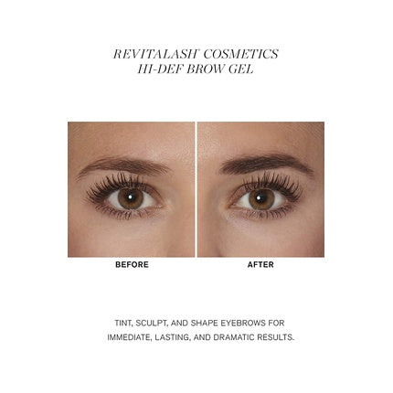 Revitalash Cosmetics, Hi-Def Brow Gel, Hypoallergenic & Cruelty Free Clear 0.25