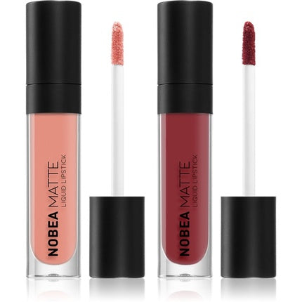 NOBEA Day-to-Day Matte Liquid Lipstick set for women