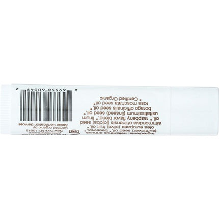 John Masters Organics Raspberry Lip Calm 95% Organic USDA Certified Ultra Hydrating 0.15oz