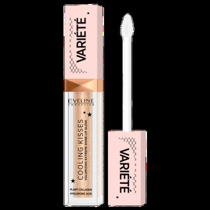 Eveline Cosmetics Variete Cooling Kisses Volumizing Gloss with Plant Extracts