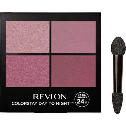 Revlon ColorStay Day to Night Eyeshadow Quad 16HR Wear Matte and Shimmer Finish 4.8g Exquisite 575 Smoky