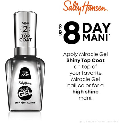 Sally Hansen Miracle Gel Nail Polish Top Coat 14.7ml