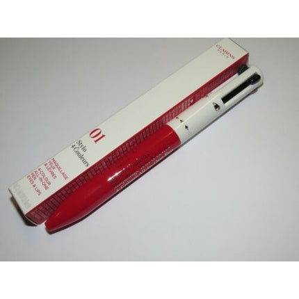Clarins All In One Stylo 4 Couleurs Multi Purpose Eyeliner and Lip Liner Pen 01