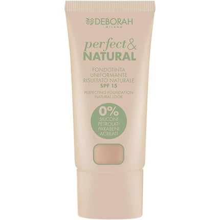 Perfect & Natural Foundation 02 Light Rose 30ml
