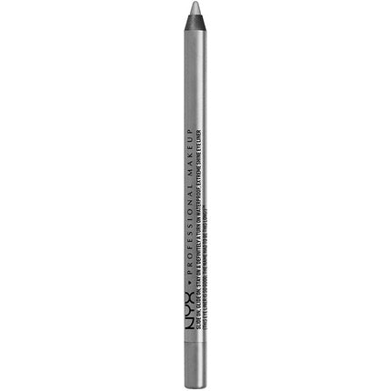 NYX Slide On Stay On Extreme Waterproof Shine Eyeliner Platinum Silver