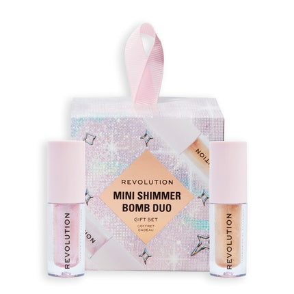 Revolution Beauty London Mini Shimmer Bomb Lip Duo Gift Set