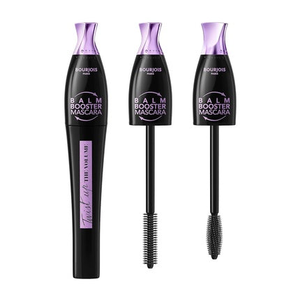 Bourjois Twist Up Black Balm Mascara 8ml + Bourjois Contour Clubbing Eyeliner 41 Black Party 5g - Pack of 2