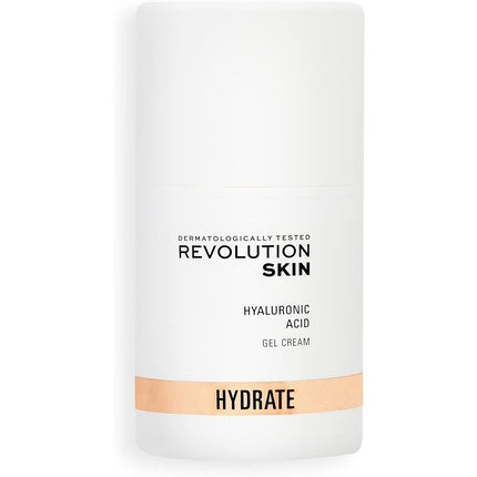 Makeup Revolution Skincare London Hyaluronic Acid Gel Cream Lightweight Hydrating Reduces Fine Lines 50ml