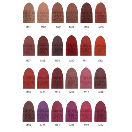 LAYLA Cosmetics Immoral Matte Lipstick N.2 1936