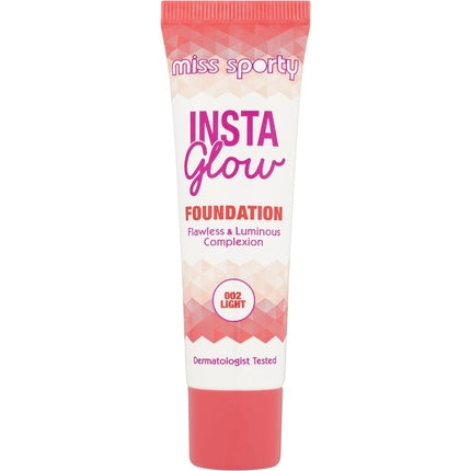 Miss Sporty Flawless Complexion Insta Glow Foundation 30ml 002 Light