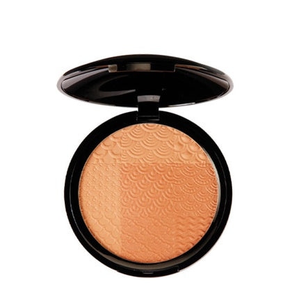 Nouba Earth Powder Duo Natural Minerals Sun-Kissed Finish Bronzer Compact Powder 02 Mosaic - 15 G