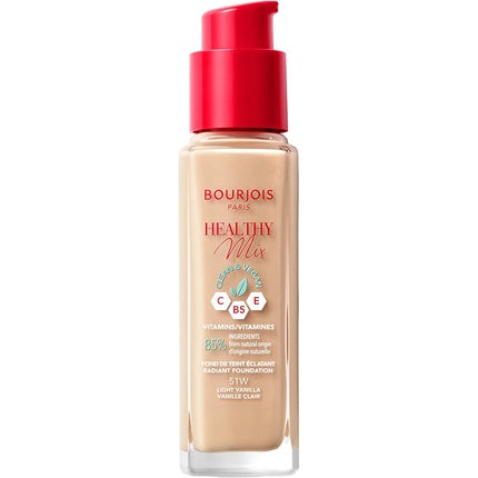 Bourjois Healthy Mix Clean & Vegan Foundation 51 Light Vanilla 30ml