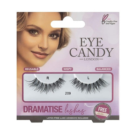 Invogue Eye Candy Strip Lash 009 Dramatise False Eyelashes 30g