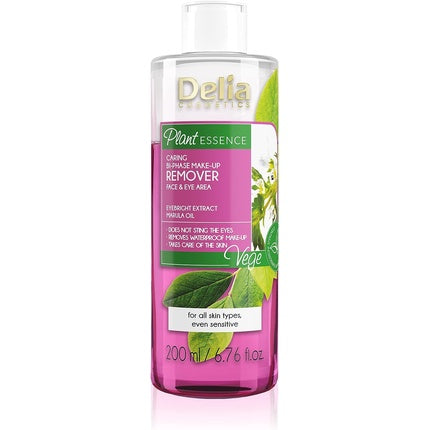 Delia Cosmetics Plant Essence Two-Phase Makeup Remover for Face and Eyes 200ml